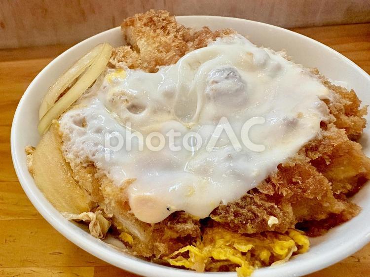 かつ丼(アップ) カツ丼,カツとじ,和食の写真素材