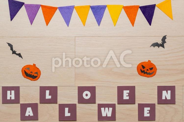 ハッピーハロウィンのフレーム ハロウィン,フェスティバル,イベントの写真素材