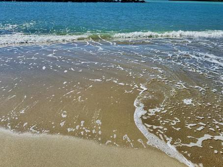 夏の海岸 海水浴場 夏の海岸 海水浴場の写真