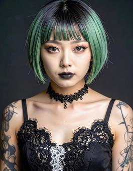 地雷系女子・緑さん、付いていくから。 地雷系女子・緑さん、付いていくから。の写真