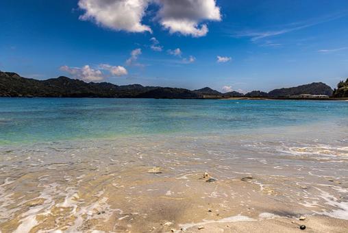 小笠原諸島・父島　大村海岸の風景　 父島,小笠原諸島,小笠原の写真素材