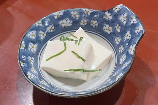 冷奴 冷奴 冷奴,豆腐,ネギの写真素材