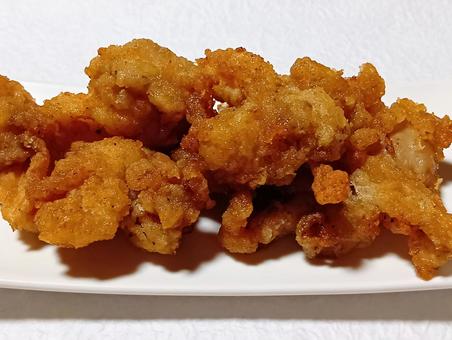 肉付きなんこつ唐揚げ 肉付きなんこつ唐揚げ,唐揚げ,なんこつ唐揚げの写真素材