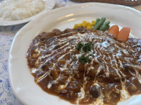 ハンバーグ_きのこソース ハンバーグ_きのこソース ハンバーグ,ランチ,きのこの写真素材
