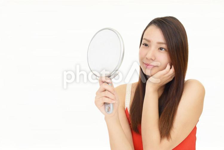 スキンケアイメージ スキンケア,美容,保湿の写真素材