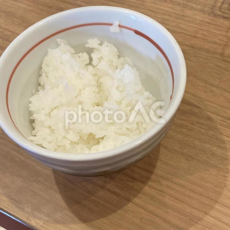 ご飯、小盛り ご飯小盛り,少ないご飯,ライスの写真素材