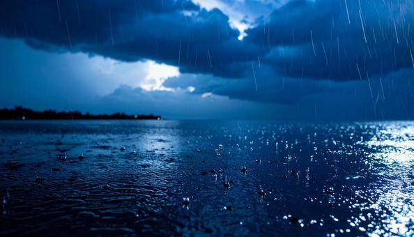 雨風の背景 雨風の背景の写真
