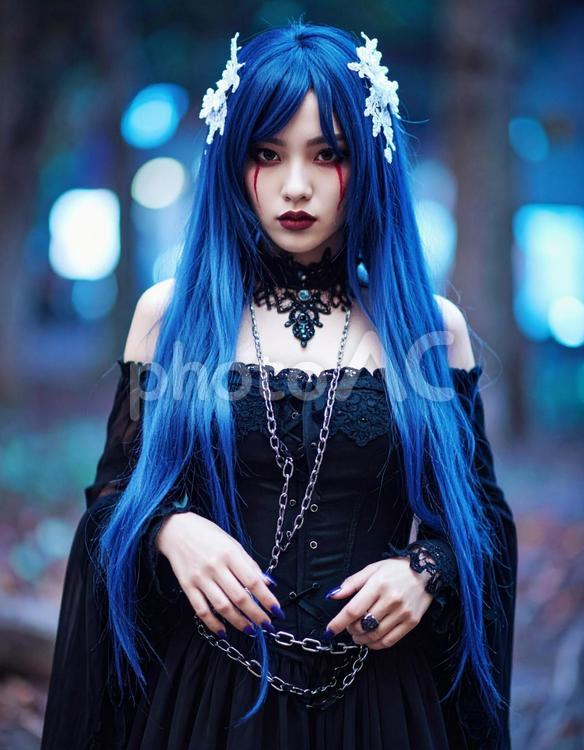 地雷系女子・本命推しの青子さん 地雷系,推し活,女子の写真素材