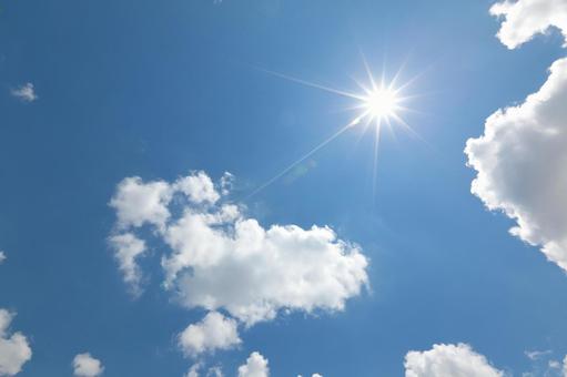 夏の空02 夏の空02の写真
