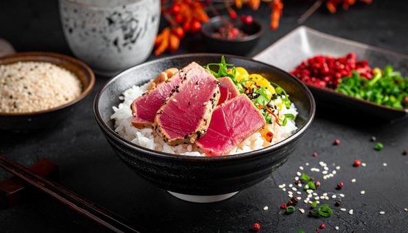 マグロ丼 マグロ丼の写真