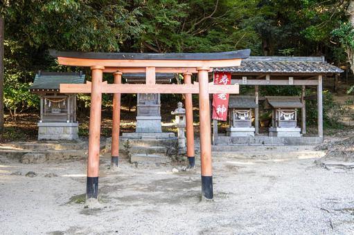 滋賀 白鬚神社 浪除稲荷社 滋賀 白鬚神社 浪除稲荷社 白鬚神社,白鬚,神社の写真素材