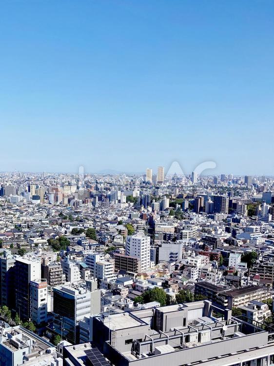 東京風景・文京区春日 春日,文京区,文京シビックセンターの写真素材