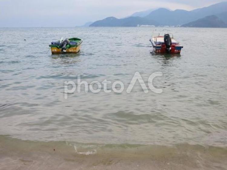 中国　大鵬所城の海岸　4 大鵬所城,海岸,ビーチの写真素材