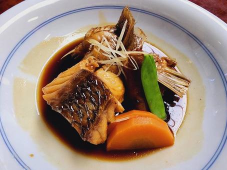 あら煮 あら煮,煮付け,天然の写真素材