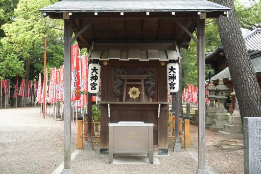 大阪住吉大社内 大阪住吉大社内 仏閣,お参り,大阪の写真素材
