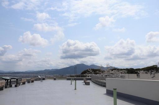 高塔山公園 展望台 高塔山公園 展望台 北九州,福岡,若松区の写真素材