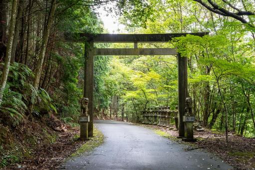 Photo, heavenly iwato, erihara water hole, osawa water hole, 