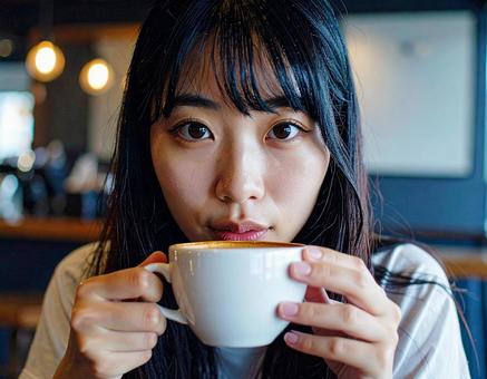 喫茶店で一服 喫茶店で一服の写真
