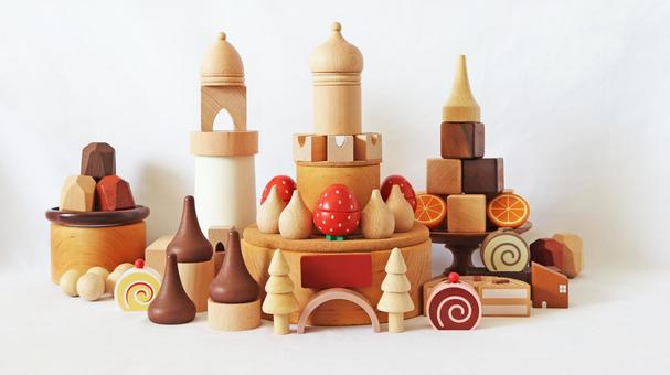 お菓子のお城のイメージ お菓子のお城のイメージ ファンタジー,おとぎ話,童話の写真素材