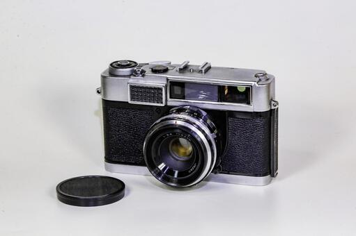 カメラ 写真器,撮影機材,フィルムカメラの写真素材