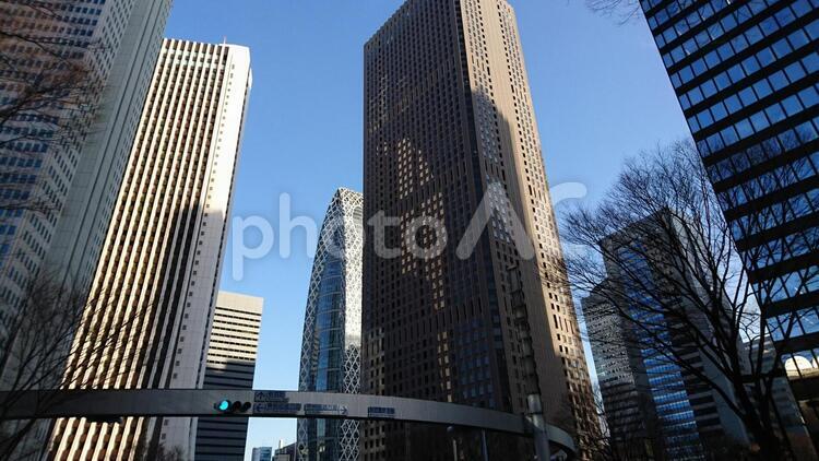 「君の名は」聖地巡礼 君の名は,映画,超高層ビルの写真素材