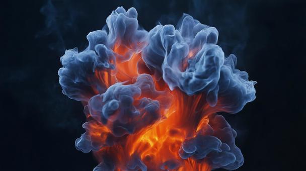 爆発背景素材 炎,背景,テクスチャの写真素材