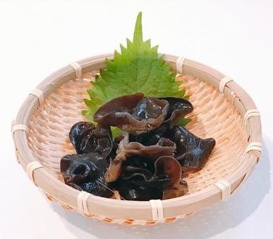 きくらげ きくらげ きくらげ,乾物,乾燥の写真素材