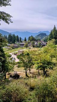 のどか のどか 自然,山,山の風景の写真素材