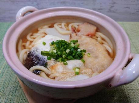 鍋焼きうどん 鍋焼きうどんの写真