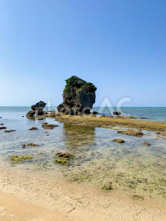 沖縄の海　今帰仁村 海,今帰仁村,ビーチの写真素材
