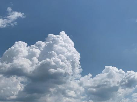空 積乱雲 空 積乱雲の写真