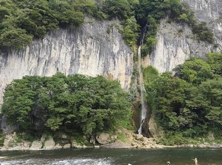 高梁川 井倉洞 高梁川 井倉洞 高梁川,井倉洞,渓流の写真素材