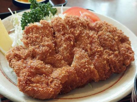 トンカツ トンカツ とんかつ,サクサク,和食の写真素材