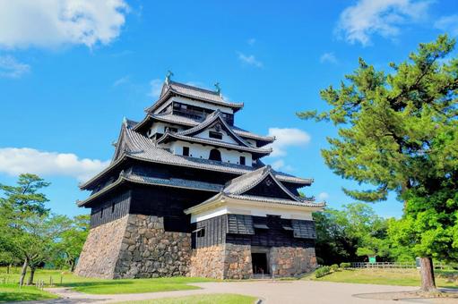 島根県松江市の国宝「松江城」 島根県松江市の国宝「松江城」の写真