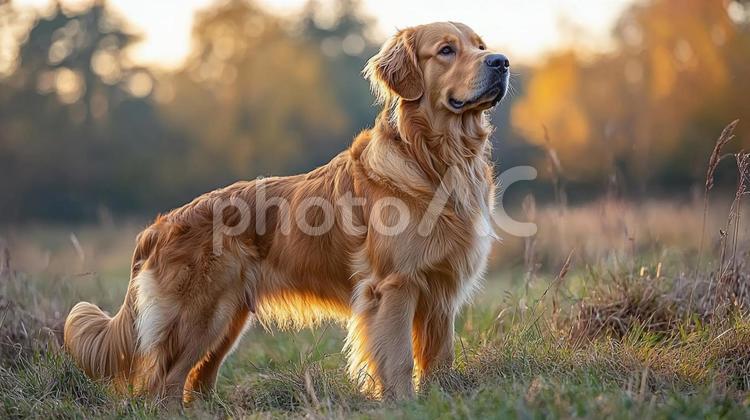 レオンベルガーの雄姿 レオンベルガー,犬,大型犬の写真素材