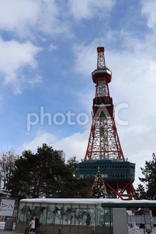 さっぽろテレビ塔 北海道,札幌市,テレビ塔の写真素材