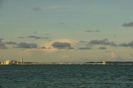 海 風景 桟橋 海 風景 桟橋 海,風景,桟橋の写真素材