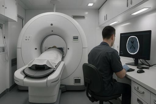 移動型断層撮影装置の写真