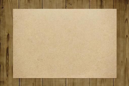 Simple background with wooden walls and kraft paper, JPG Simple background with wooden walls and kraft paper, JPG