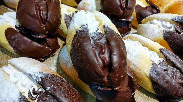 パン パン パン,主食,バスケットの写真素材