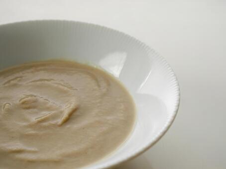ごぼうスープ ポタージュ 牛蒡,ゴボウスープ,食べ物の写真素材