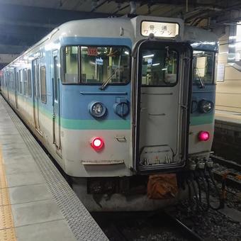 Photo, shinano train, third sector, railway, 