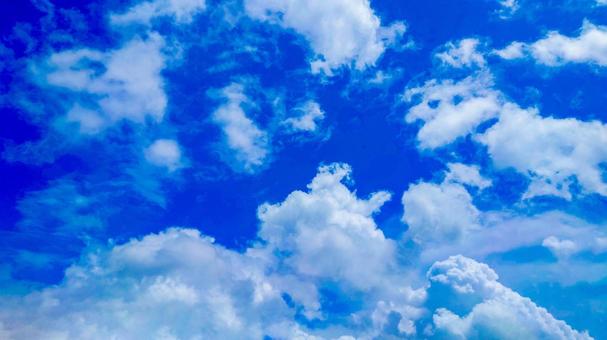 夏空 夏空の写真