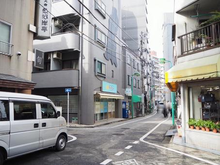 鬼子母神西参道（東京都・豊島区） 鬼子母神西参道,雑司が谷,池袋の写真素材