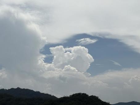 入道雲 入道雲の写真