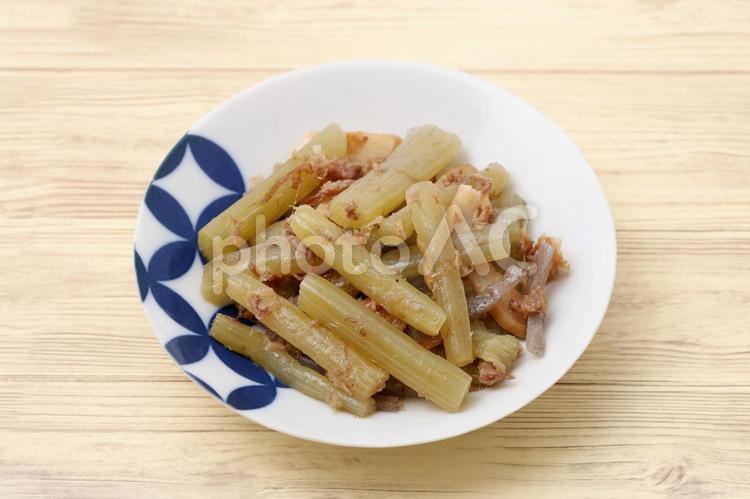 ふきの煮物 ふき,煮物,料理の写真素材