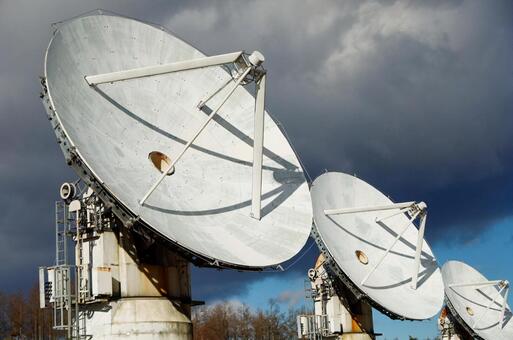 電波天文台 電波天文台,天文台,宇宙の写真素材