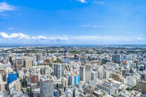 横浜市中区の町並み 横浜,横浜市,中区の写真素材
