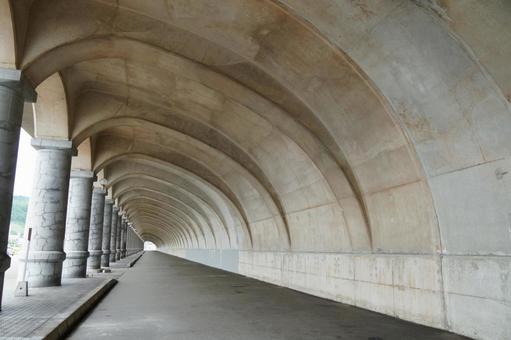 稚内港北防波堤ドーム 稚内港北防波堤ドーム,ドーム,観光地の写真素材