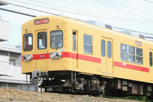 西日本鉄道(西鉄) 600形電車 西日本鉄道(西鉄) 600形電車 西鉄,西日本鉄道,にしてつの写真素材